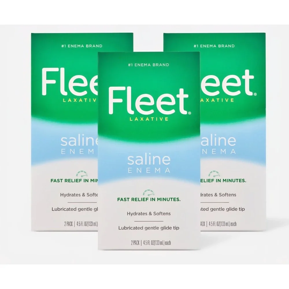Saline Enema 4.5 oz by Fleet 3 pack